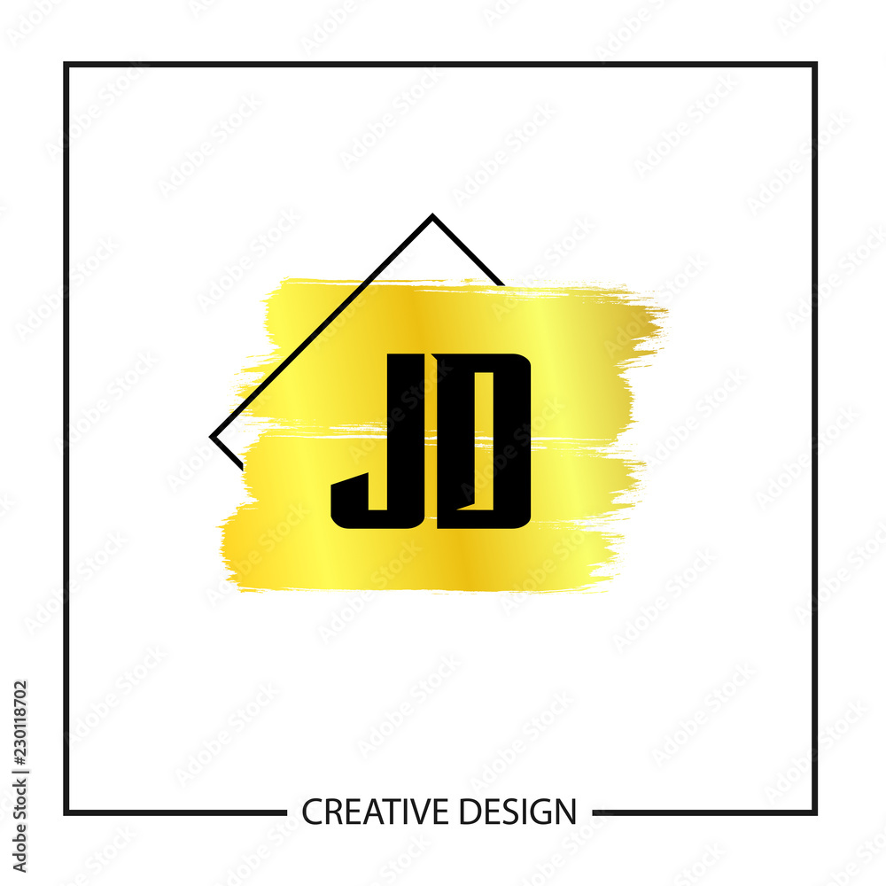 Initial Letter JD Logo Template Design Initial Letter JD Logo Template Design