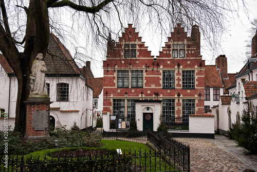 Εκτύπωση καμβά old houses in kortrijk