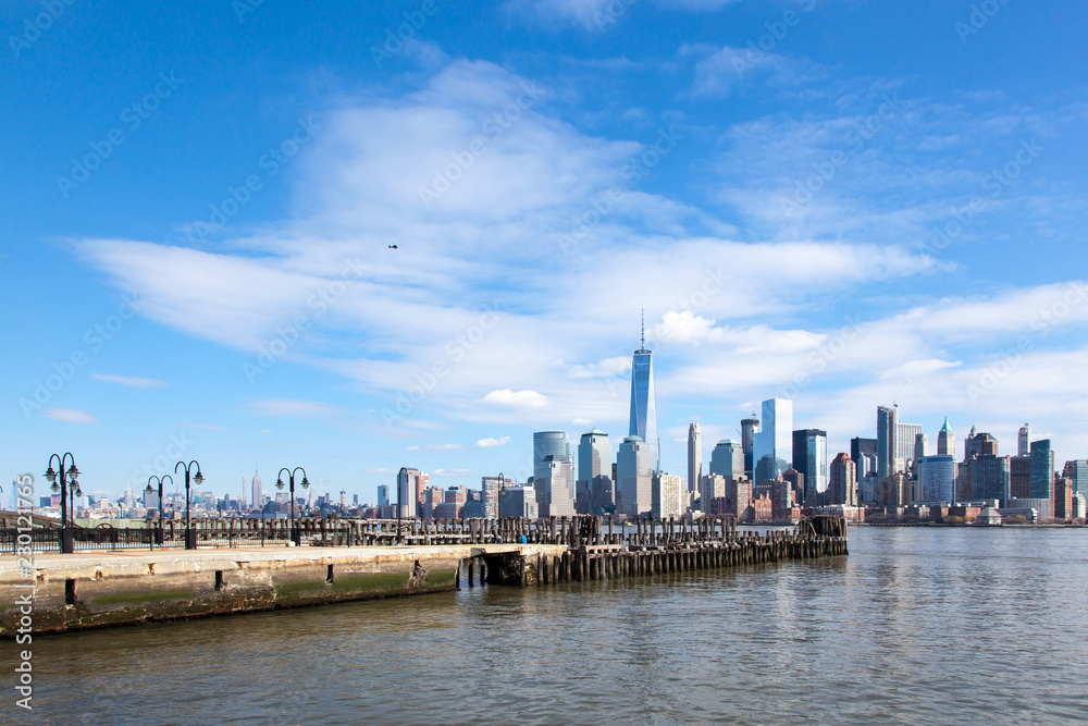 Lower Manhattan from Liberty State Park