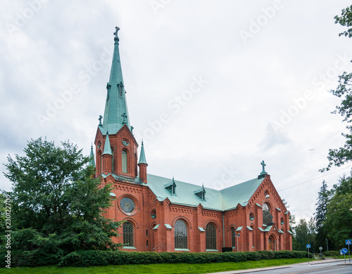 Tampere, Finland, August 11, 2014: Alexander Church