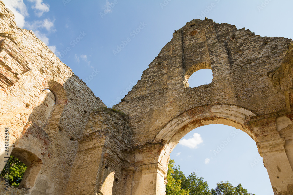ancient medieval ruins