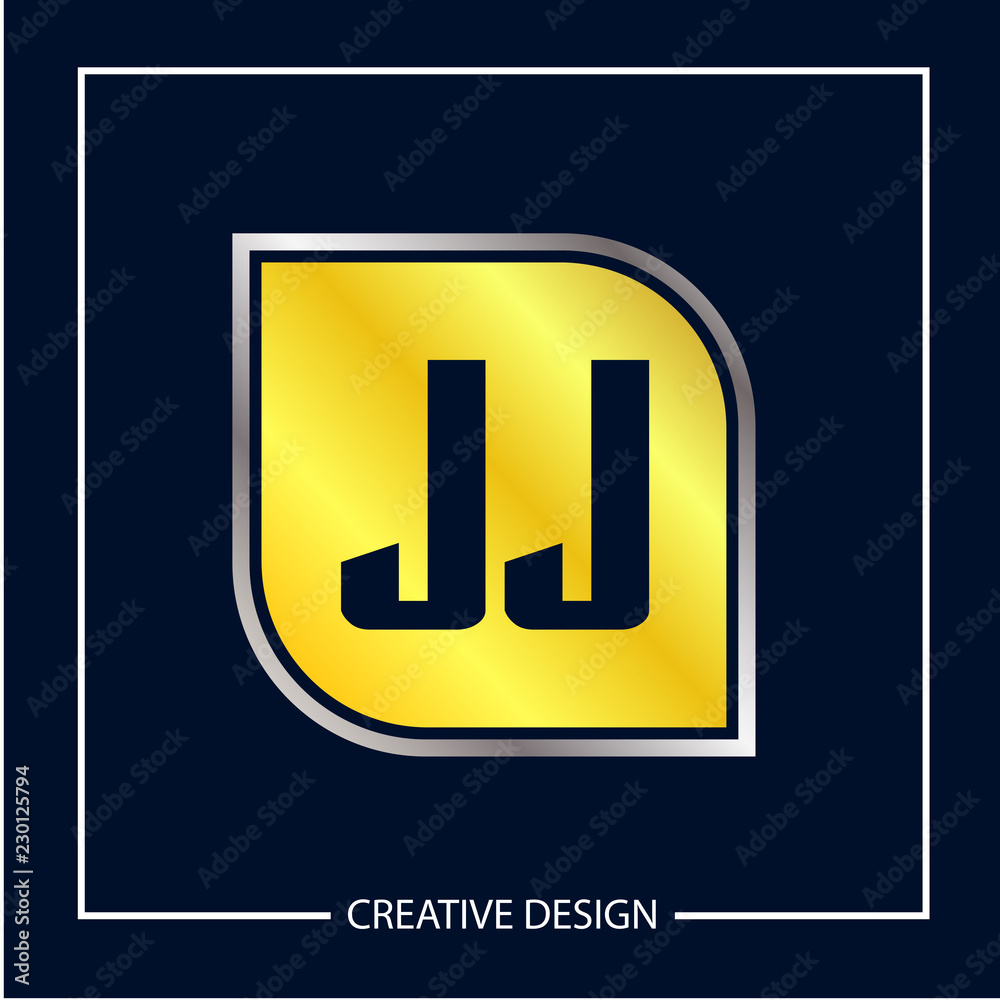 Initial Letter JJ Logo Template Design Initial Letter JJ Logo Template Design