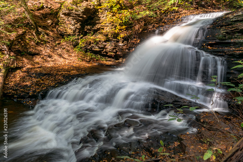 Fototapeta Naklejka Na Ścianę i Meble -  Mountain Waterfalls