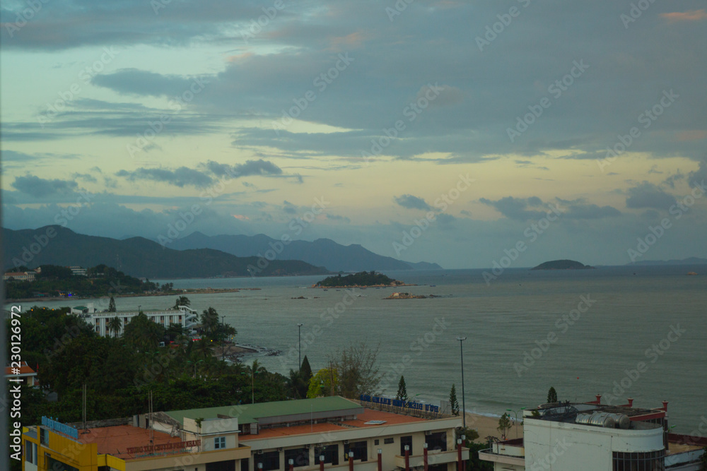 Vietnam view of the island
