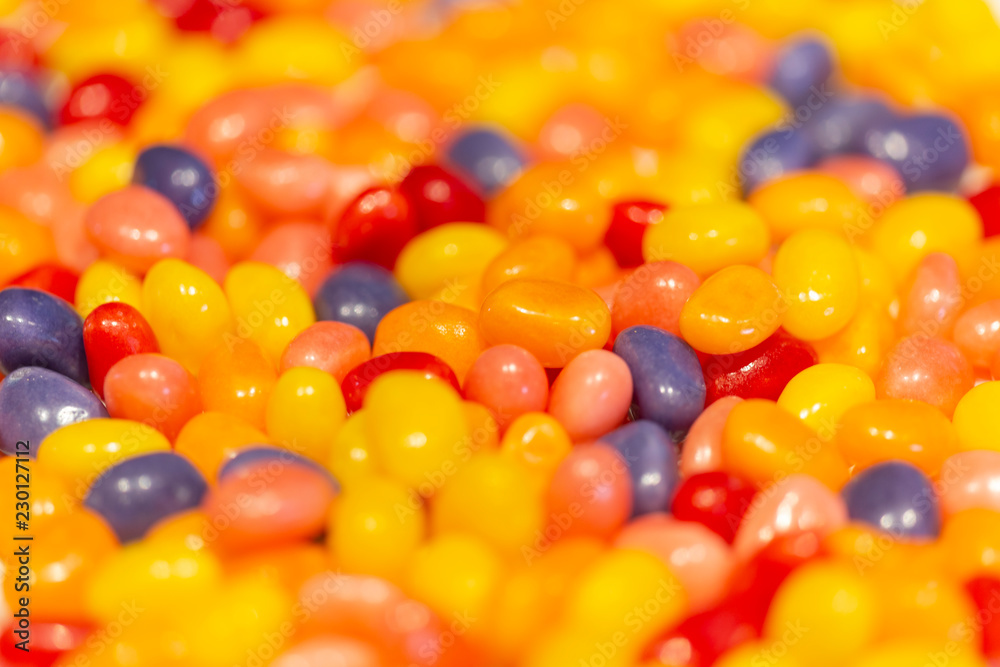Bean candy, shallow depth. Bean candy, shallow depth.