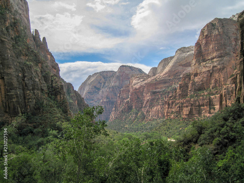 Mountain Peaks at Zion National Park