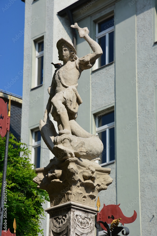 View in the historical town of Regensburg, Germany, Bavaria View in the historical town of Regensburg, Germany, Bavaria