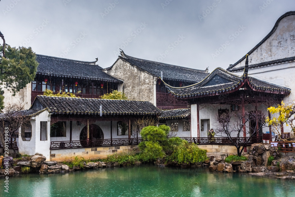 The beautiful Master of the Nets Garden of Suzhou, China