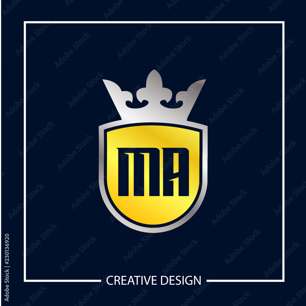 Initial MA Letter Logo Template Design Initial MA Letter Logo Template Design