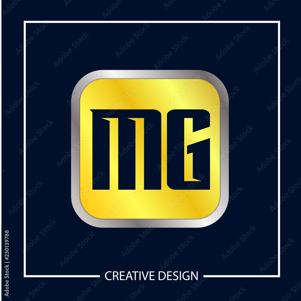 Initial MG Letter Logo Template Design Initial MG Letter Logo Template Design