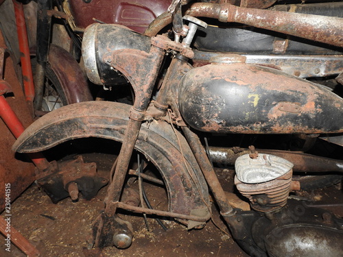 old motorcycle "Minsk" of 1958 of release, Antiques