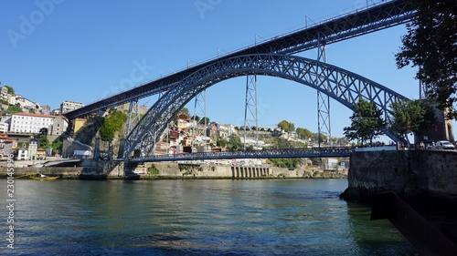 dom luis bridge over the portuguese douro river © chriss73