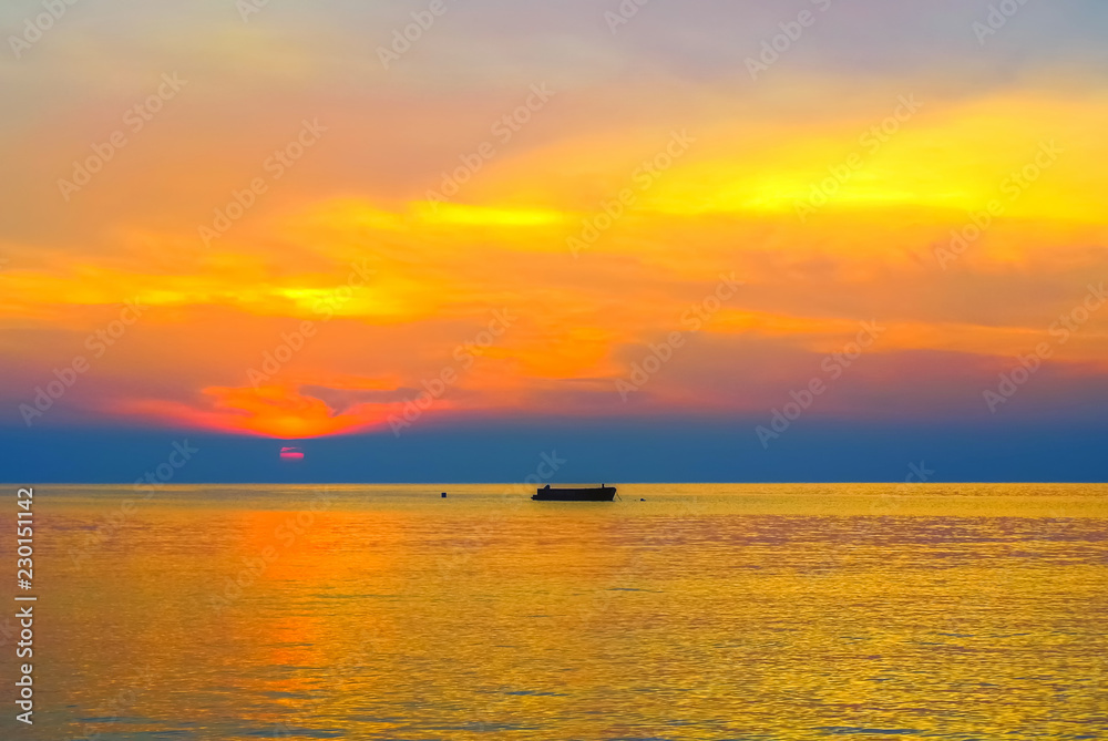 Golden sunrise Golden sunrise