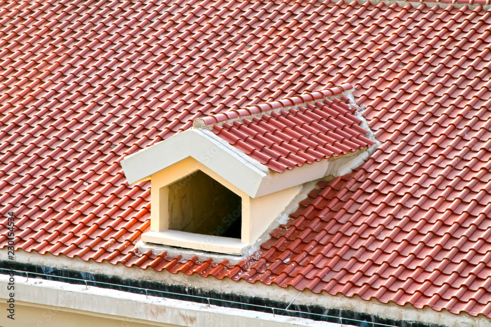 window in the roof window in the roof