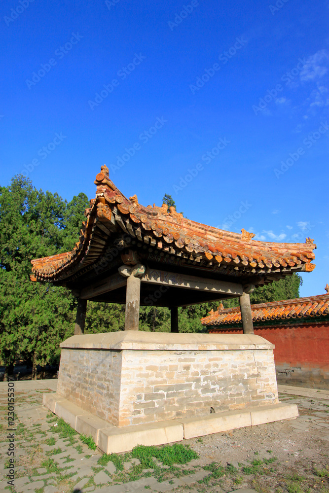 Chinese ancient architecture in Eastern Royal Tombs of the Qing Dynasty, china Chinese ancient architecture in Eastern Royal Tombs of the Qing Dynasty, china
