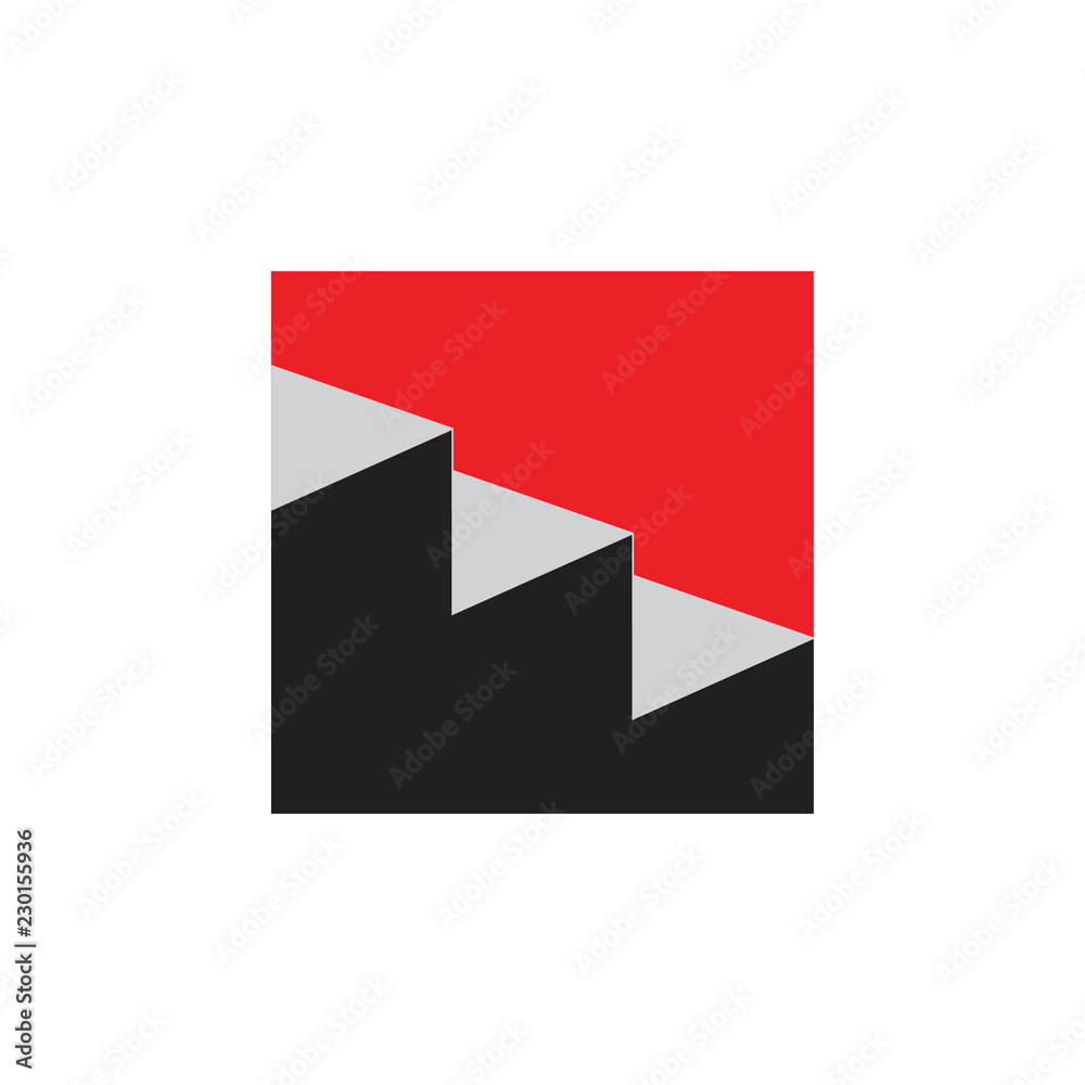 staircase symbol logo vector staircase symbol logo vector
