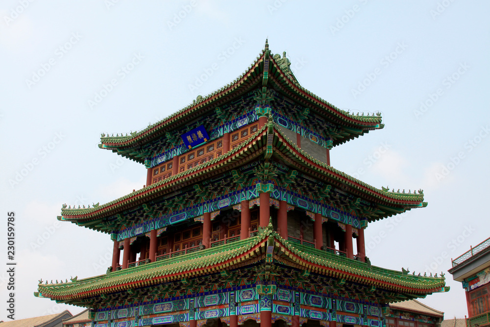 traditional Chinese style antique buildings