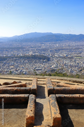 大文字山の頂上