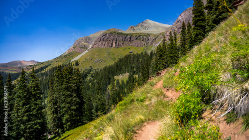 landscape in the Colorado mountains