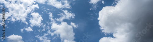 blue sky with cloud