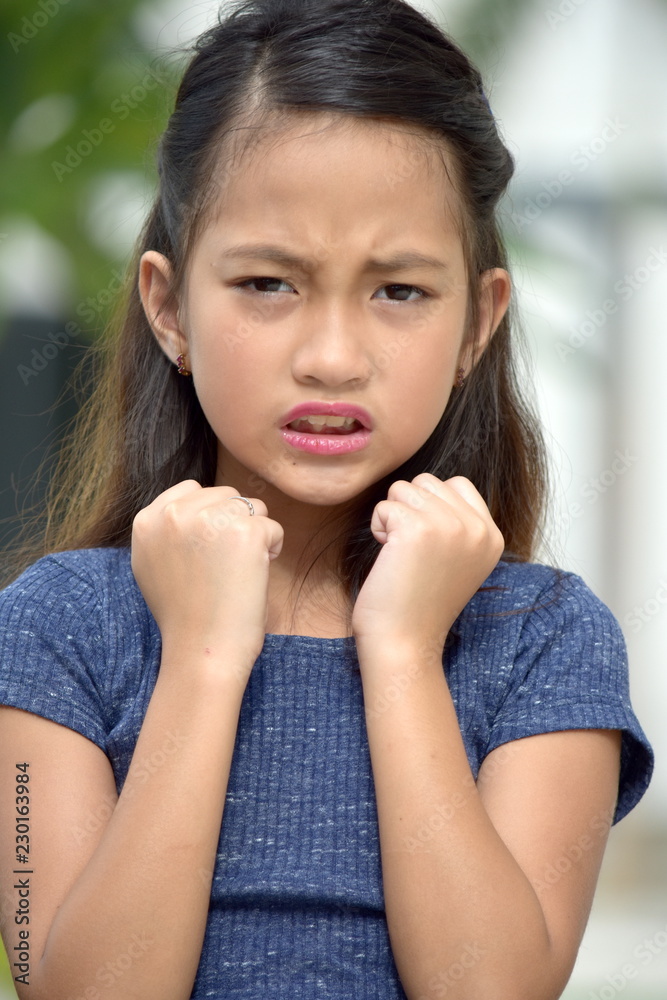Mad Youthful Asian Girl Child Mad Youthful Asian Girl Child