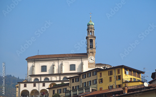 Vertova, Bergamo, Italy. The Saint Maria Assunta Cathedral © Matteo Ceruti