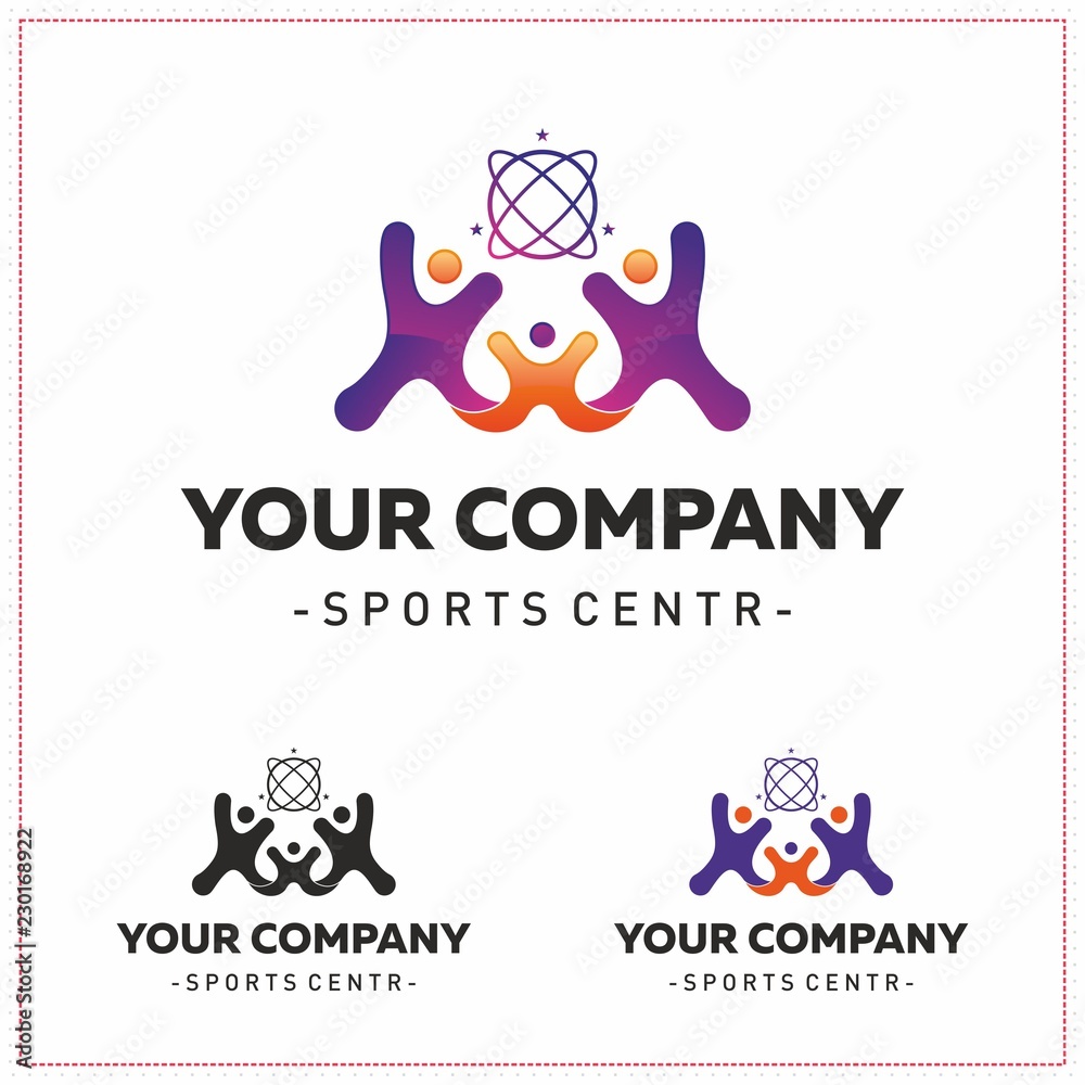 Sport people company logo Sport people company logo
