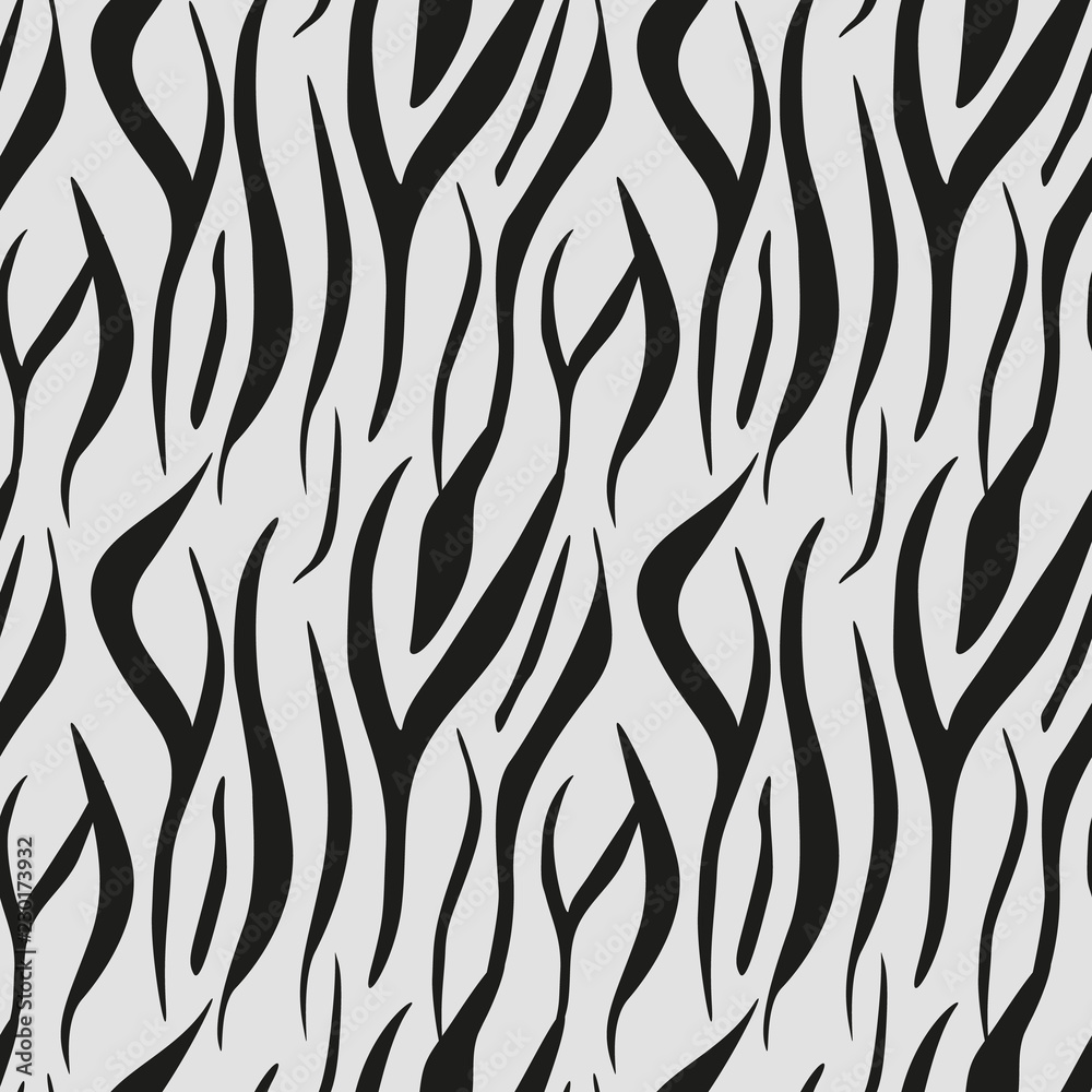 Animal print, zebra texture background black and white colors Animal print, zebra texture background black and white colors