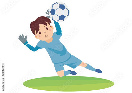 サッカー キーパー Stock イラスト Adobe Stock