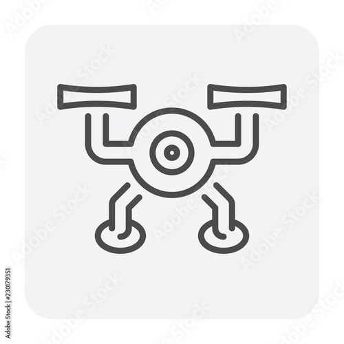 drone icon black