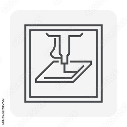 cnc milling icon