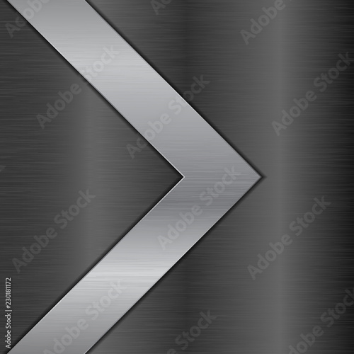 Metal background. Brushed iron texture