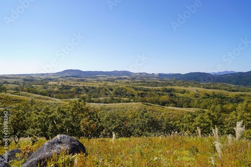 阿蘇くじゅう連山の中央に位置するパワースポット・押戸石の丘