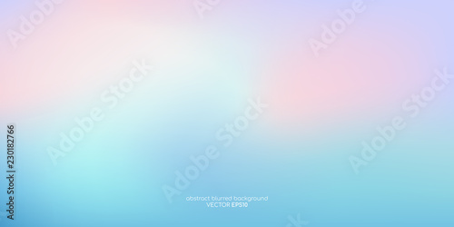 Vector abstract colorful background blurred gradient pastel color palette photo