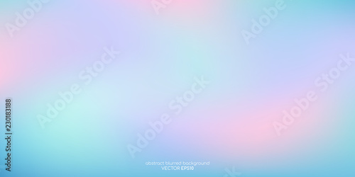 Vector abstract colorful background blurred gradient pastel color palette