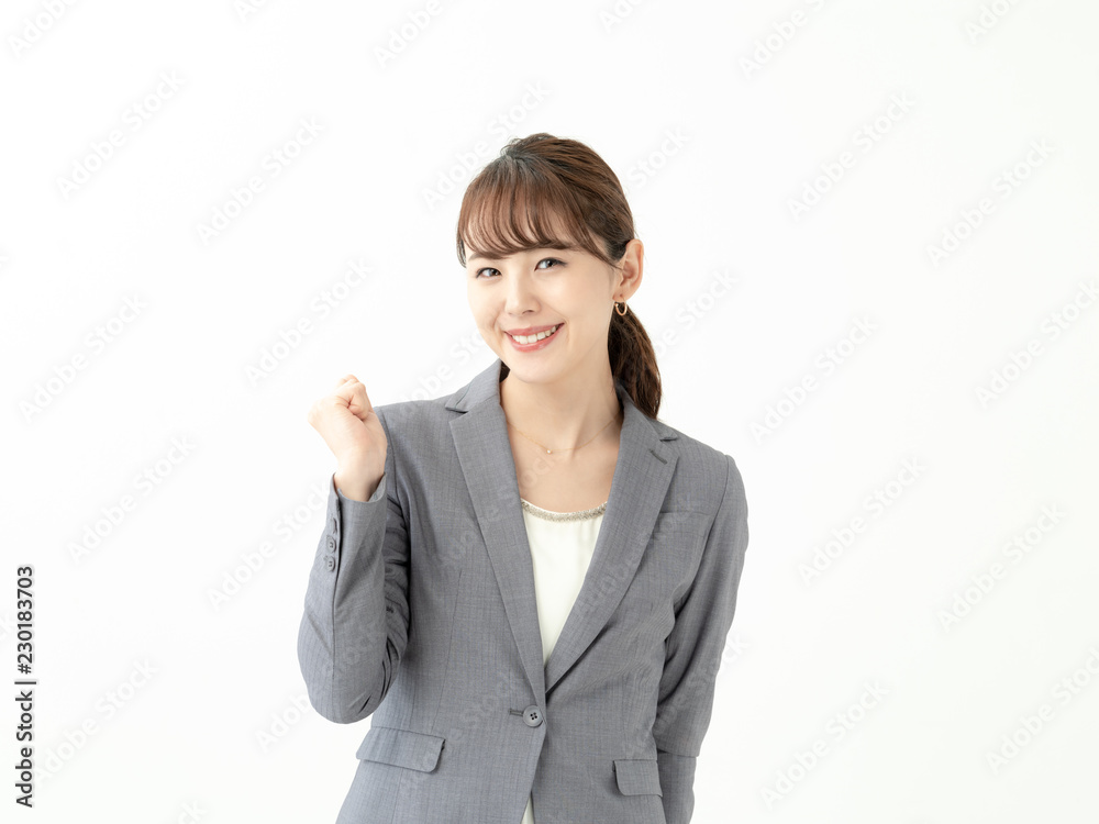 応援・ビジネスウーマン 応援・ビジネスウーマン