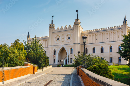 view of medieval royal castle in Lublin, Poland photo