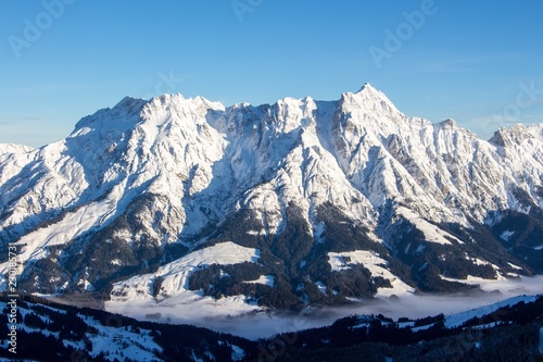 Panorama Berge Saalbach Hinterglemm Steinernes Meer