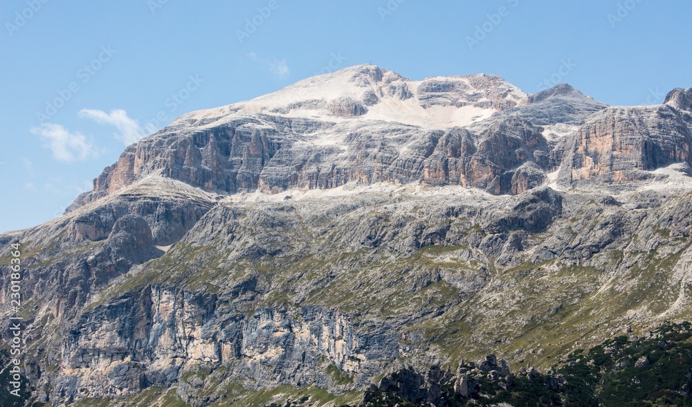 Sella Gruppe Dolomiten Italien Fels Natur