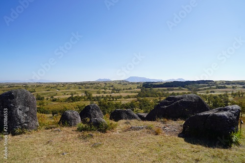 阿蘇くじゅう連山の中央に位置するパワースポット・押戸石の丘