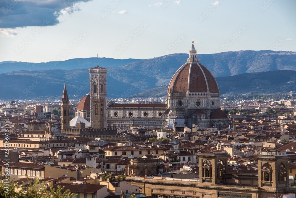 Dom Florenz Himmel Wolken Mittelalter