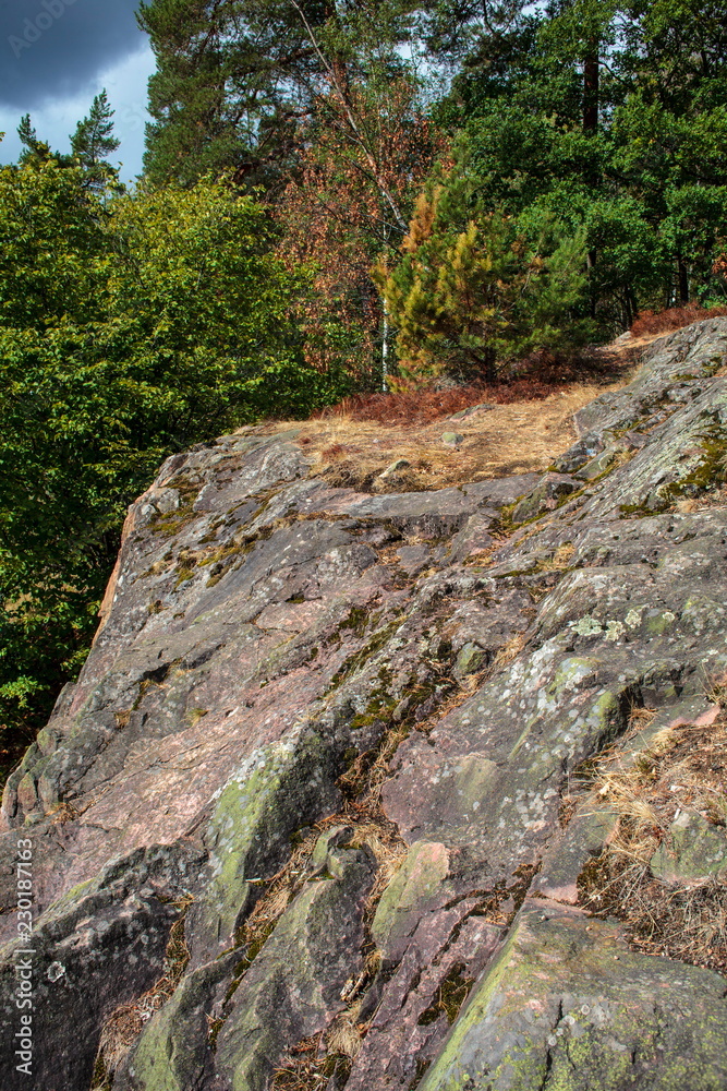 Rocky slope