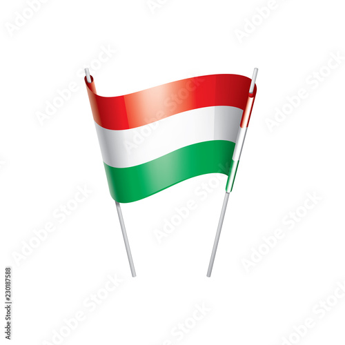 Free Download Hungary flag, vector illustration on a white background - GFXLoad