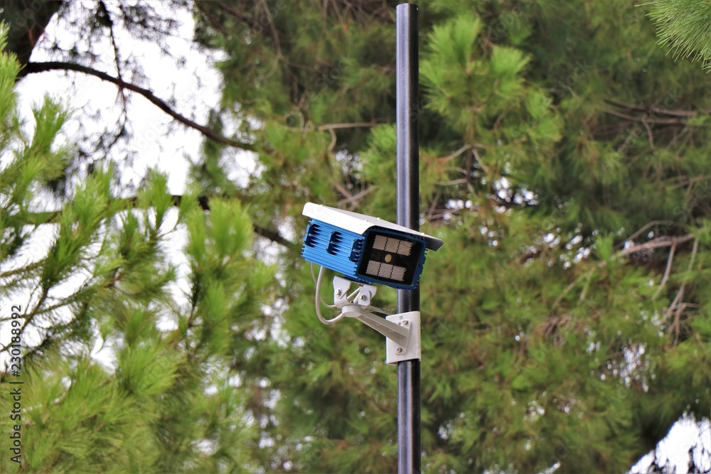 External camera surveillance system. External camera surveillance system.