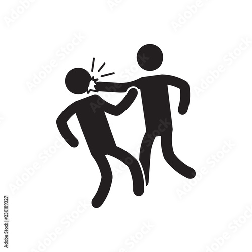 Punch icon. Vector.