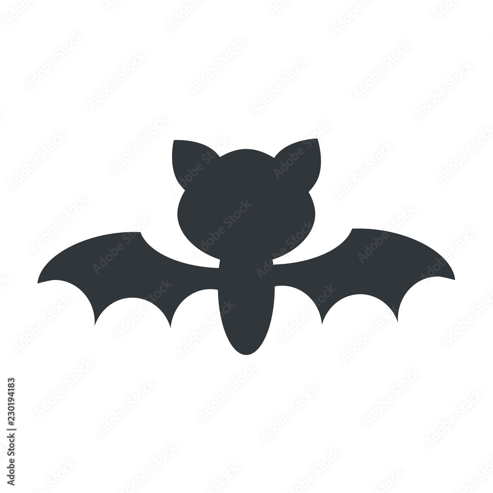 Obraz premium Vector of a bat.
