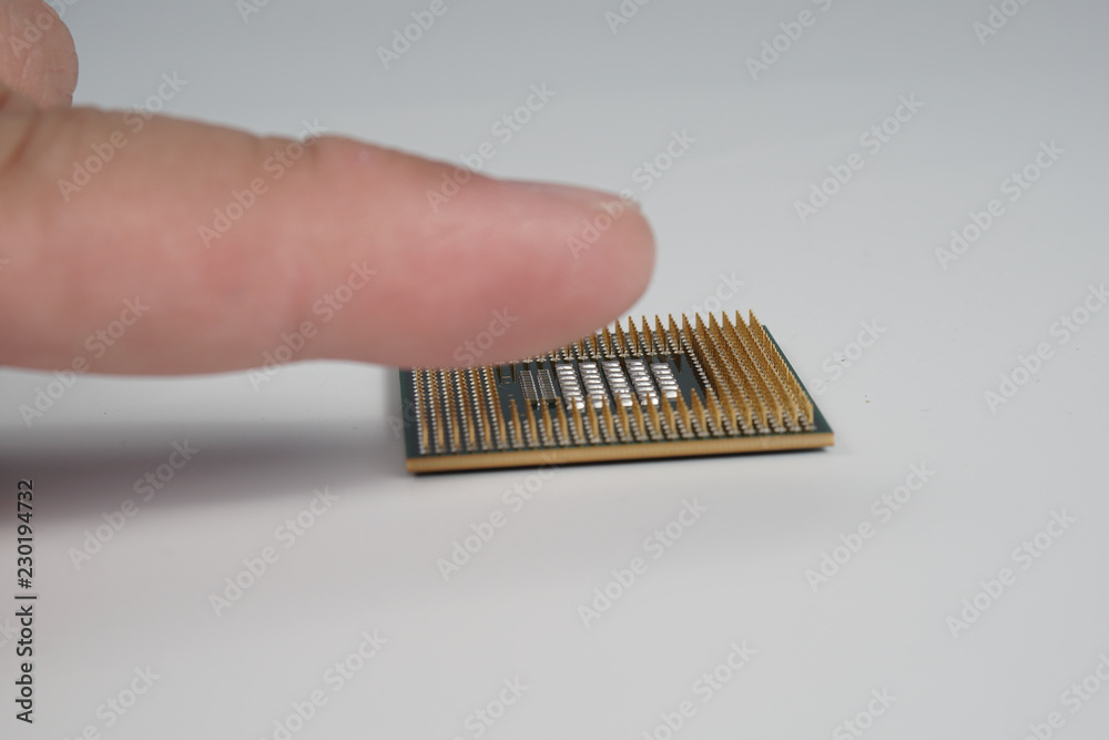 processor chip. PGA IC chip processor chip. PGA IC chip