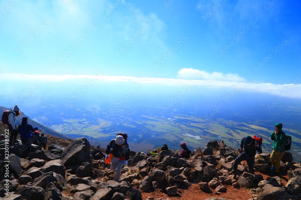 秋の久住山大分 九重エリアstock Photo Adobe Stock