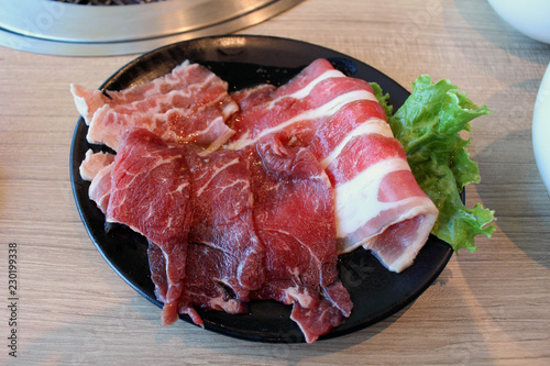 A lunch set at Gyu-kaku - a Japanese yakiniku restaurant photo