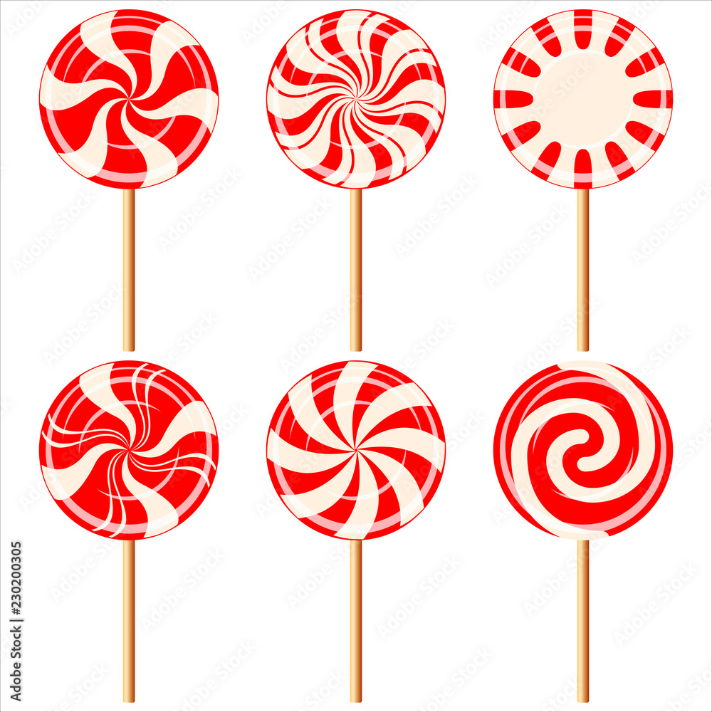 set of lollipops set of lollipops